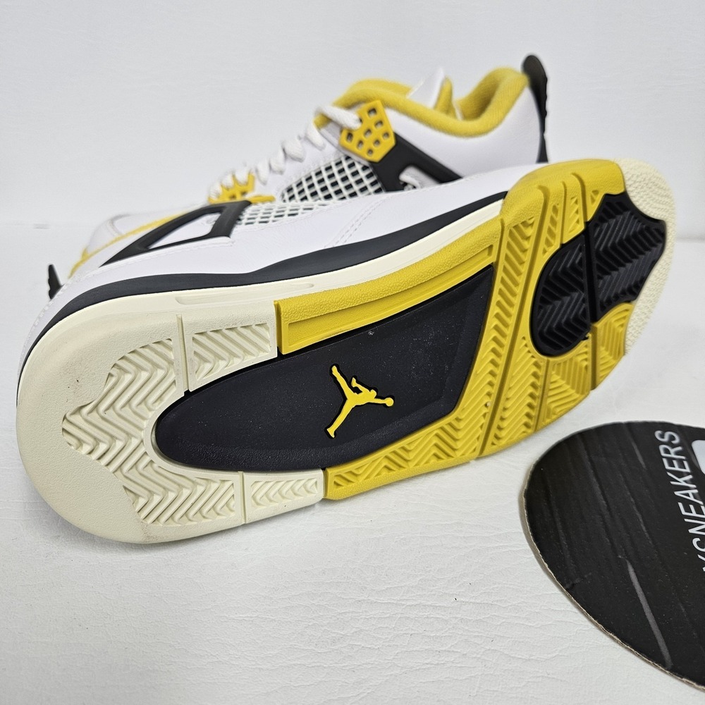 Nike Air Jordan 4 Retro Vivid Sulfer White AQ9129-101 Women's Size 6.5 B GRADE - Picture 6 of 7
